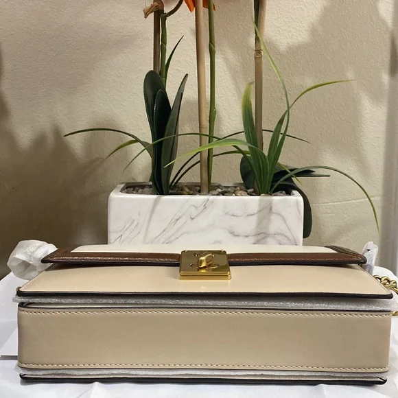 Coach Hutton Colorblock Leather Shoulder Bag - Picture 13 of 13